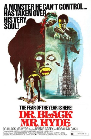 Dr. Black, Mr. Hyde (1976) - poster