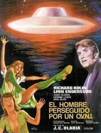 El Hombre Perseguido por un OVNI (1976) - poster