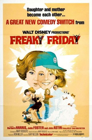 Freaky Friday (1976) - poster