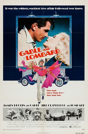 Gable and Lombard (1976) - poster