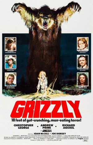 Grizzly (1976) - poster