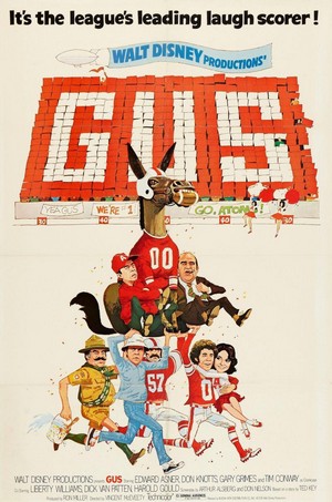 Gus (1976) - poster
