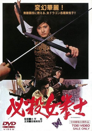 Hissatsu onna Kenshi (1976) - poster