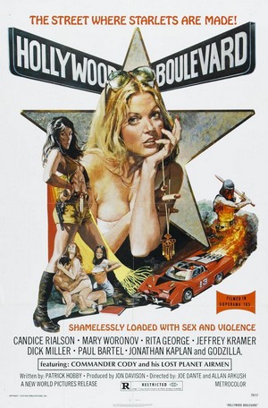 Hollywood Boulevard (1976) - poster