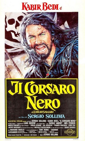 Il Corsaro Nero (1976) - poster