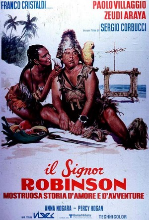 Il Signor Robinson, Mostruosa Storia d'Amore e d'Avventure (1976) - poster