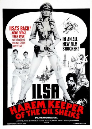 Ilsa, Harem Keeper of the Oil Sheiks (1976) - poster