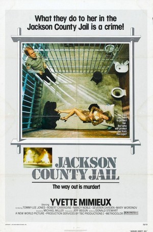 Jackson County Jail (1976) - poster