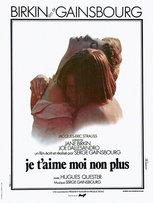 Je T'aime Moi Non Plus (1976) - poster