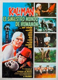 Kalimán en El Siniestro Mundo de Humanón (1976) - poster