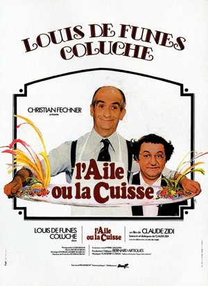 L'Aile ou la Cuisse (1976) - poster