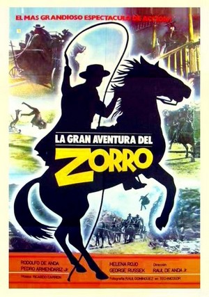 La Gran Aventura del Zorro (1976) - poster