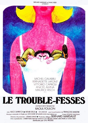 Le Trouble-fesses (1976) - poster