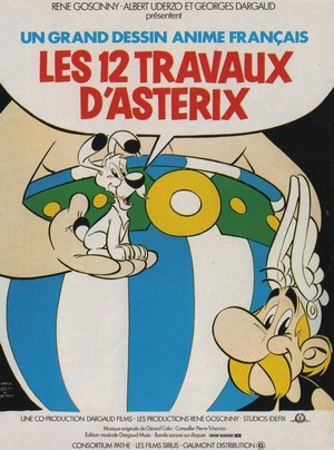 Les 12 Travaux d'Astérix (1976) - poster