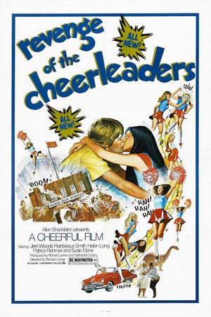 Revenge of the Cheerleaders (1976) - poster