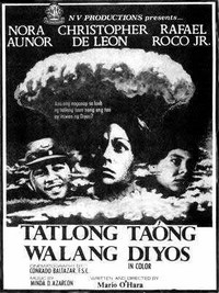Tatlong Taong Walang Diyos (1976) - poster