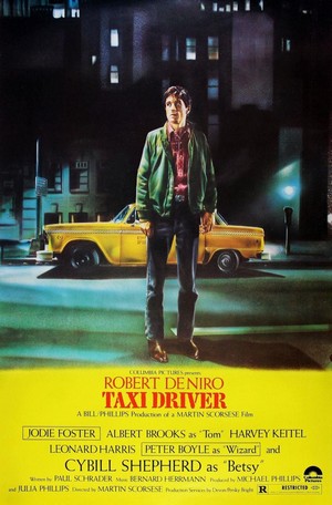 Taxi Driver (1976) - poster
