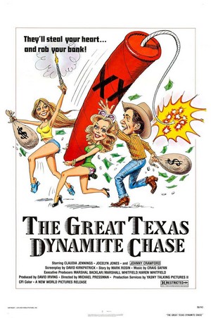 The Great Texas Dynamite Chase (1976) - poster