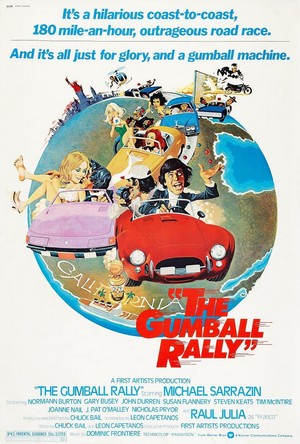 The Gumball Rally (1976) - poster