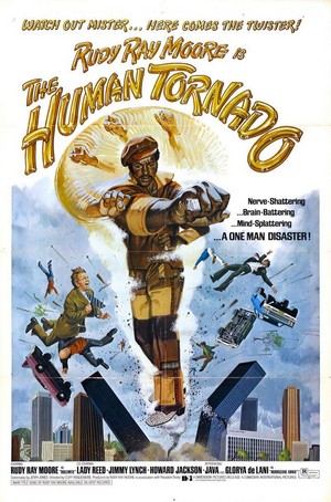 The Human Tornado (1976) - poster