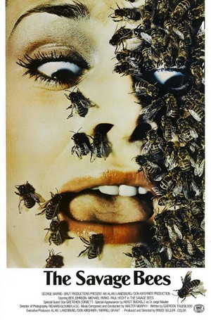 The Savage Bees (1976) - poster