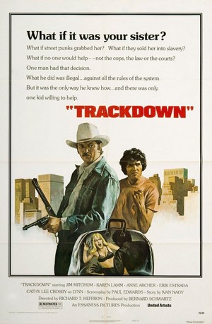 Trackdown (1976) - poster