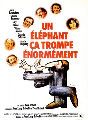 Un Éléphant Ça Trompe Énormément (1976) - poster