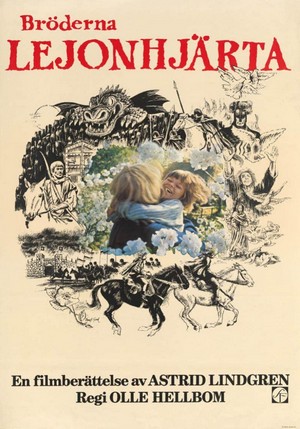 Bröderna Lejonhjärta (1977) - poster