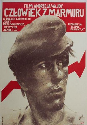 Czlowiek z Marmuru (1977) - poster