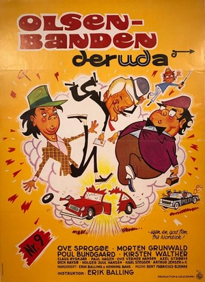 Olsen-Banden Deruda' (1977) - poster