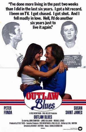 Outlaw Blues (1977) - poster