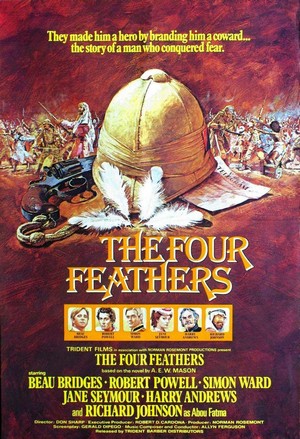 The Four Feathers (1977) - poster