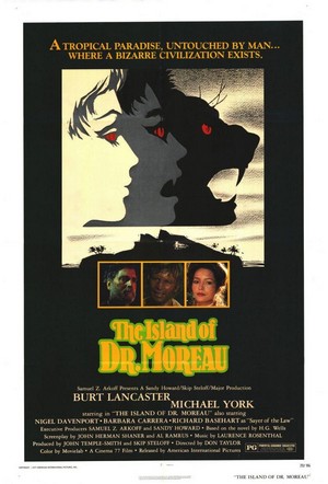 The Island of Dr. Moreau (1977) - poster