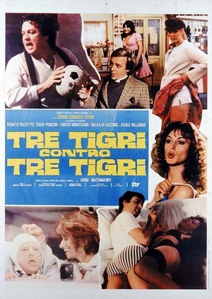 Tre Tigri contro Tre Tigri (1977) - poster