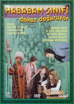 Hababam Sinifi Dokuz Doguruyor (1978) - poster