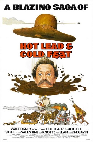 Hot Lead and Cold Feet (1978) - poster