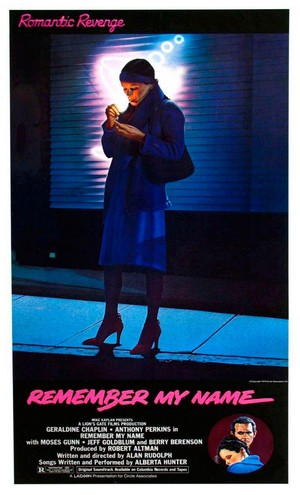 Remember My Name (1978) - poster