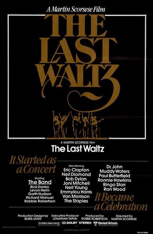 The Last Waltz (1978) - poster
