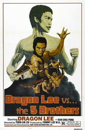 Wu Da Di Zi (1978) - poster