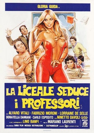 La Liceale Seduce i Professori (1979) - poster