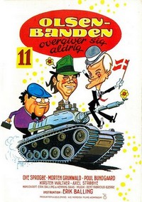 Olsen-Banden Overgiver Sig Aldrig (1979) - poster