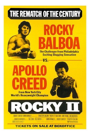 Rocky II (1979) - poster