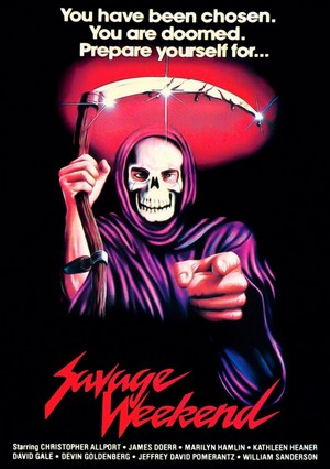 Savage Weekend (1979) - poster