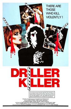 The Driller Killer (1979) - poster