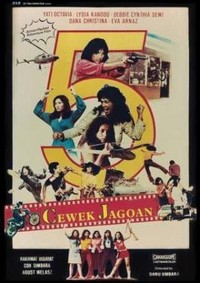 5 Cewek Jagoan (1980) - poster