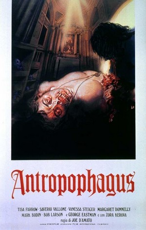 Antropophagus (1980) - poster