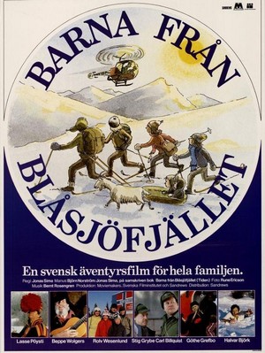 Barna från Blåsjöfjället (1980) - poster