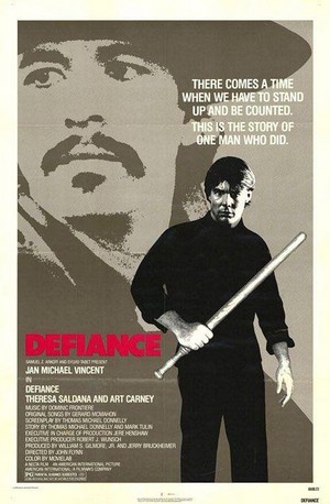 Defiance (1980) - poster