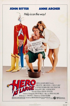 Hero at Large (1980) - poster