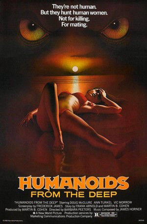Humanoids from the Deep (1980) - poster